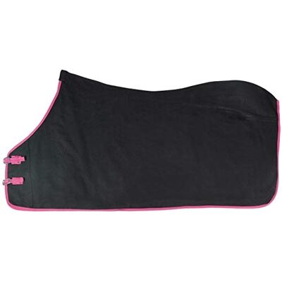 PFIFF 102454 Costa Coperta in pile, colore: Nero/Rosa 155 PFIFF 102454 Costa Coperta in pile, colore: Nero/Rosa 155