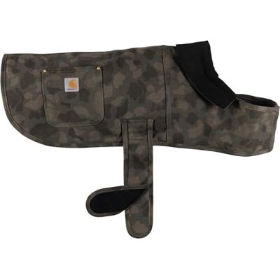 Carhartt Firm Duck Insulated Dog Camo Chore Coat Cappotto Chore Camo per Cani, Uomo Verde (Tarmac/Duck Camo), XL Carhartt Firm Duck Insulated Dog Camo Chore Coat Cappotto Chore Camo per Cani, Uomo Verde (Tarmac/Duck Camo), XL