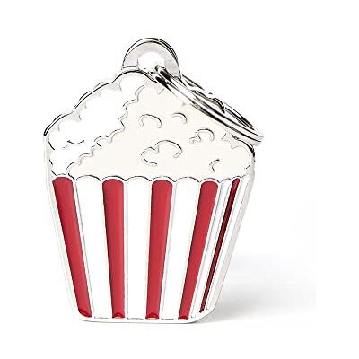 My Family Medaglietta Food Pop Corn - Personalizzazione con nome o telefono My Family Medaglietta Food Pop Corn - Personalizzazione con nome o telefono
