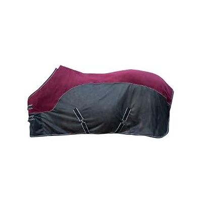 HKM Comfort Telo coprimozzo con pile Rosso Scuro/Nero 145 HKM Comfort Telo coprimozzo con pile Rosso Scuro/Nero 145