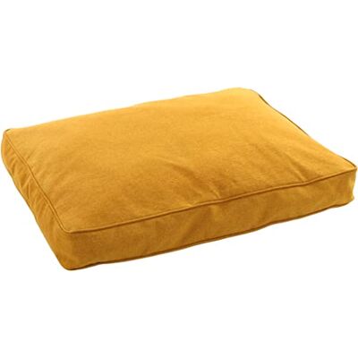 Flamingo Cuscino Ziva RETTANGOLARE + chiusura lampo + bordo giallo ocra, 80 x 60 x 10 cm Flamingo Cuscino Ziva RETTANGOLARE + chiusura lampo + bordo giallo ocra, 80 x 60 x 10 cm