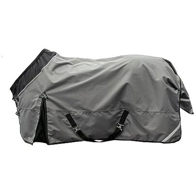 HKM Liberty Coperte per Cavallo Grigio/Nero 155 HKM Liberty Coperte per Cavallo Grigio/Nero 155