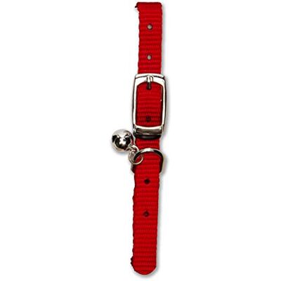 Catit Nylon Regolabile Gatto Collare, Rosso Catit Nylon Regolabile Gatto Collare, Rosso