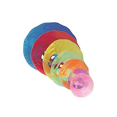 GENIA Farm Company Collana Elastica Trasparente Colorata 7,5 cm, Blu GENIA Farm Company Collana Elastica Trasparente Colorata 7,5 cm, Blu