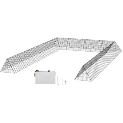 VEVOR Tunnel per polli da cortile, con cornici angolari, 2 set, adatti per polli, anatre, conigli, 600 x 400 x 61,5 cm (lunghezza x larghezza x altezza) VEVOR Tunnel per polli da cortile, con cornici angolari, 2 set, adatti per polli, anatre, conigli, 600 x 400 x 61,5 cm (lunghezza x larghezza x altezza)