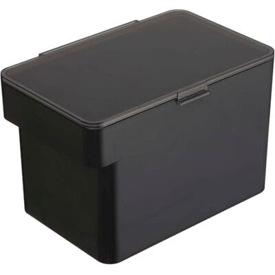 YAMAZAKI 5612 TOWER Pet Food Container (3,5 kg), black, ABS Resin/Silicone, 30 x 19.7 x 19.2 cm YAMAZAKI 5612 TOWER Pet Food Container (3,5 kg), black, ABS Resin/Silicone, 30 x 19.7 x 19.2 cm
