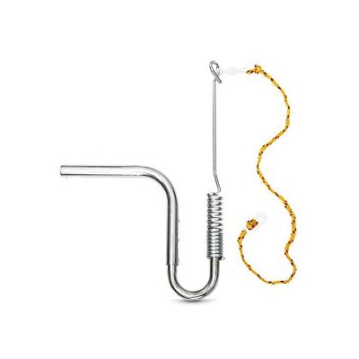 Relaxdays Supporto Guinzaglio per Bici, Molla Distanziatore per Cani Regolabile, HxLxP: 47 x 21,5 x 5 cm, Argento Giallo Relaxdays Supporto Guinzaglio per Bici, Molla Distanziatore per Cani Regolabile, HxLxP: 47 x 21,5 x 5 cm, Argento Giallo