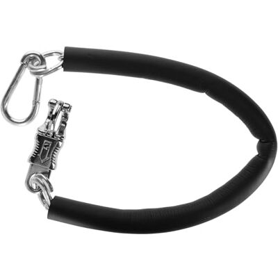 Kerbl Catena di Legatura, Legatura di Cavalli, Catena per Cavalli, con Gancio antipanico e moschettone, Metallo, 50 cm, competizioni, rimorchi, con Rivestimento in plastica Kerbl Catena di Legatura, Legatura di Cavalli, Catena per Cavalli, con Gancio antipanico e moschettone, Metallo, 50 cm, competizioni, rimorchi, con Rivestimento in plastica