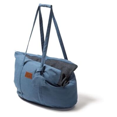 Caleffi Trasportino Gatto e Cane 43x30x23 Trasportino per Cani e Gatti Morbido Imbottito con Esterno Resistente Poliestere Riciclato, Borsa per Cani e Pet Pratica Sfoderabile, Zip, Maniglie a Spalla Caleffi Trasportino Gatto e Cane 43x30x23 Trasportino per Cani e Gatti Morbido Imbottito con Esterno Resistente Poliestere Riciclato, Borsa per Cani e Pet Pratica Sfoderabile, Zip, Maniglie a Spalla