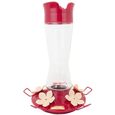 Perky-Pet 9201-6 Mangiatoia per colibrì in vetro con chiusura a pressione, 340 g Perky-Pet 9201-6 Mangiatoia per colibrì in vetro con chiusura a pressione, 340 g