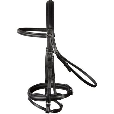 PFIFF 101208 Briglia "Premium", nero Cob PFIFF 101208 Briglia "Premium", nero Cob