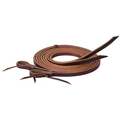 Weaver Leather Lavoro Cowboy Split rein, , Golden Chestnut, 5/8 Inches x 8' Weaver Leather Lavoro Cowboy Split rein, , Golden Chestnut, 5/8 Inches x 8'