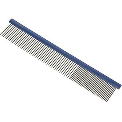 Kerbl Aesculap VH405 Pettine in pelliccia con manico in alluminio, 148 x 37 mm, 72 pezzi, colore: Blu Kerbl Aesculap VH405 Pettine in pelliccia con manico in alluminio, 148 x 37 mm, 72 pezzi, colore: Blu