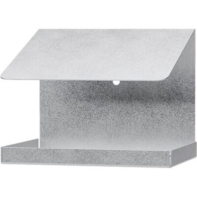 Alberts Casetta per uccelli tetto a falde Cassetta nido in acciaio in vari colori di tendenza Nido per uccelli da appendere o appoggiare 120 x 150 x 120 mm Alberts Casetta per uccelli tetto a falde Cassetta nido in acciaio in vari colori di tendenza Nido per uccelli da appendere o appoggiare 120 x 150 x 120 mm