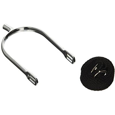 Kerbl Uomo con Coppia di Cinghie di Spore, 15 mm, Kerbl Uomo con Coppia di Cinghie di Spore, 15 mm,