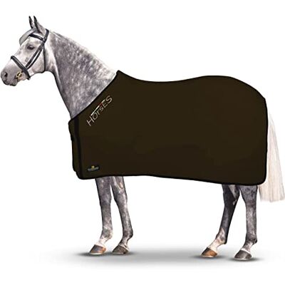 Horses , Coperta per Cavallo in Pile, Modello Basic, Morbida e Comoda, ideale per Trasporto e Dopo Lavoro, Marrone 145 cm Horses , Coperta per Cavallo in Pile, Modello Basic, Morbida e Comoda, ideale per Trasporto e Dopo Lavoro, Marrone 145 cm