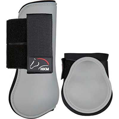 HKM Classic B9500 Ghette da gioco, colore: Grigio pony HKM Classic B9500 Ghette da gioco, colore: Grigio pony