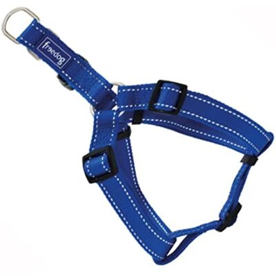 Freedog Arnés Nylon Reflect Tipo A Azul 25 mm Freedog Arnés Nylon Reflect Tipo A Azul 25 mm