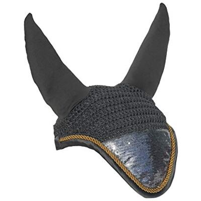 Rhinegold 662-F-GREY Velo per Mosche, Unisex, con Paillettes, Colore: Grigio Rhinegold 662-F-GREY Velo per Mosche, Unisex, con Paillettes, Colore: Grigio