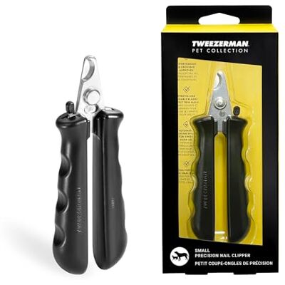 Tweezerman Tagliaunghie per cani e gatti, tagliaunghie manuale professionale per cani e gatti, con manico ergonomico Tweezerman Tagliaunghie per cani e gatti, tagliaunghie manuale professionale per cani e gatti, con manico ergonomico