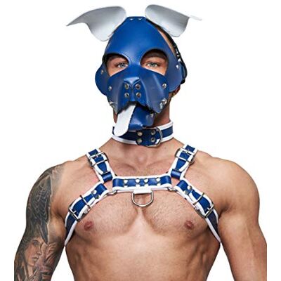 Mister B Pelle Floppy Dog Hood Circuit – Blu Bianco 300 g Mister B Pelle Floppy Dog Hood Circuit – Blu Bianco 300 g