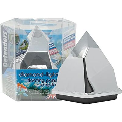 Defenders Das Brummen Diamond Light-Reflective Pond Protector Protezione Riflettente per laghetto, Multicolore, 17,8 x 20,2 x 18,2 cm Defenders Das Brummen Diamond Light-Reflective Pond Protector Protezione Riflettente per laghetto, Multicolore, 17,8 x 20,2 x 18,2 cm