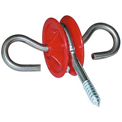 Kerbl Nirosta 2 ganci isolanti, colore: rosso Kerbl Nirosta 2 ganci isolanti, colore: rosso