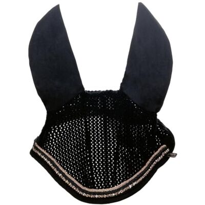 HKM Rosegold Glamour Style Cuffietta Nero/Oro Rosa Full HKM Rosegold Glamour Style Cuffietta Nero/Oro Rosa Full