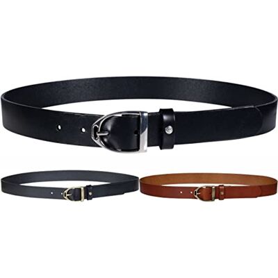 HKM Cintura di pelle- Cintura di pelle cognac 85 HKM Cintura di pelle- Cintura di pelle cognac 85
