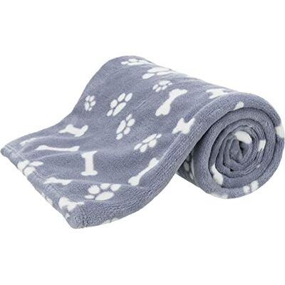 TRIXIE Coperta Kenny, peluche, 150 × 100 cm, blu TRIXIE Coperta Kenny, peluche, 150 × 100 cm, blu