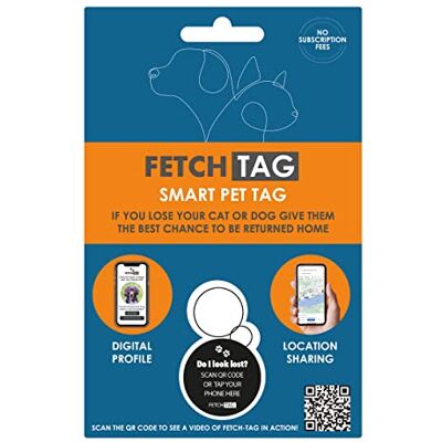 Rosewood Etichetta di recupero, ID Smart Pet Tag Rosewood Etichetta di recupero, ID Smart Pet Tag