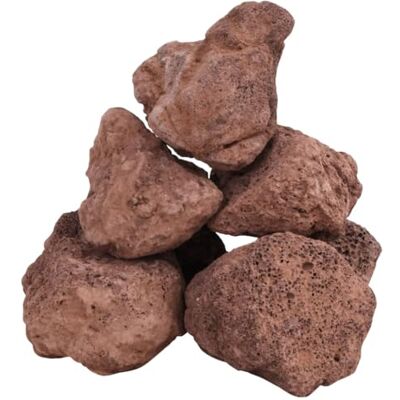 vidaXL Rocce Vulcaniche 10 kg Rosse 10-30 cm vidaXL Rocce Vulcaniche 10 kg Rosse 10-30 cm