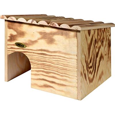 dobar ® Casetta per ricci in legno massello – casetta per ricci per il giardino – cuccia per il riccio con serratura – hotel con protezione contro i nemici – 30,5 x 26,5 x 24 cm – fiammata dobar ® Casetta per ricci in legno massello – casetta per ricci per il giardino – cuccia per il riccio con serratura – hotel con protezione contro i nemici – 30,5 x 26,5 x 24 cm – fiammata