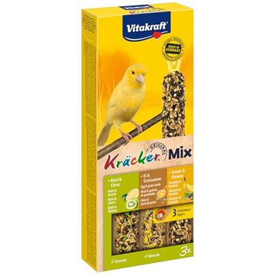 Vitakraft , Set di 3 Bastoncini per Cani e Birra, per Kiwi, Banane, ou, 3 BUC Vitakraft , Set di 3 Bastoncini per Cani e Birra, per Kiwi, Banane, ou, 3 BUC