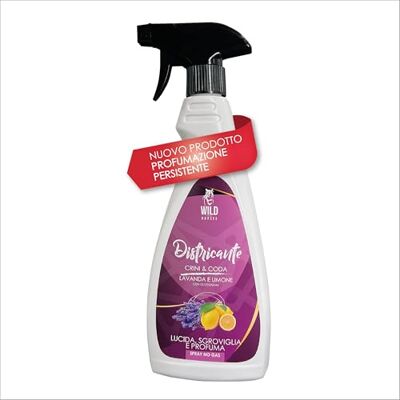 WILD HORSES Districante Crini & Coda Lavanda e Limone Lucida, Sgroviglia e Profuma, Senza Risciacquo, 500 ml, Made in Italy WILD HORSES Districante Crini & Coda Lavanda e Limone Lucida, Sgroviglia e Profuma, Senza Risciacquo, 500 ml, Made in Italy
