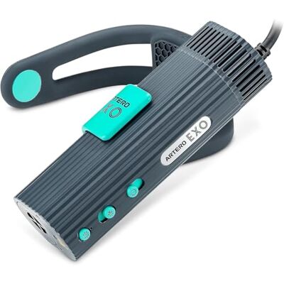 ARTERO Exo phon per cani a mani libere da collo 1300 W grigio scuro Motore brushless, puntatore laser, peso 500 g, cavo da 2,9 m, per asciugare e stirare il mantello in toelettatura ARTERO Exo phon per cani a mani libere da collo 1300 W grigio scuro Motore brushless, puntatore laser, peso 500 g, cavo da 2,9 m, per asciugare e stirare il mantello in toelettatura