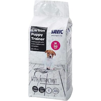 Savic Puppy Carbon Tappetino da allenamento M 45 x 30 cm (50) Savic Puppy Carbon Tappetino da allenamento M 45 x 30 cm (50)