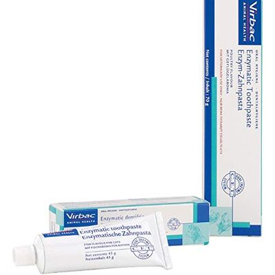 Virbac Dentifricio enzimatico 43g Pesce Virbac Dentifricio enzimatico 43g Pesce