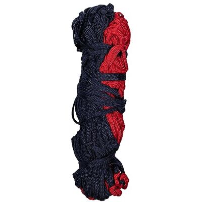 HKM Rete erbosa- Rete erbosa blu scuro/rosso Tallia unica HKM Rete erbosa- Rete erbosa blu scuro/rosso Tallia unica