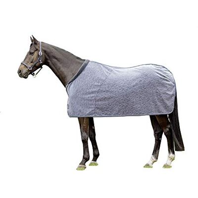 HKM Marley Coperta anti-sudore, taglia 115, colore: Grigio HKM Marley Coperta anti-sudore, taglia 115, colore: Grigio