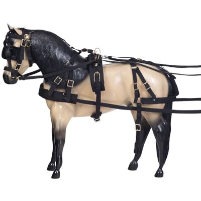 Tough 1 Deluxe Nylon Guida Harness, Black Tough 1 Deluxe Nylon Guida Harness, Black