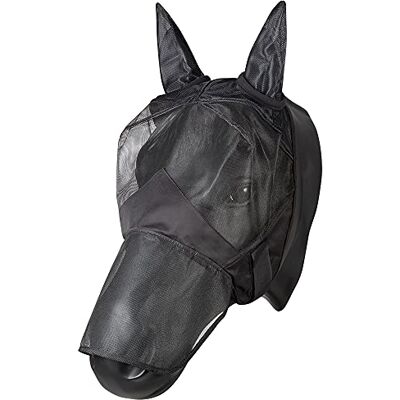 PFIFF Maschera protettiva per cavallo colore: Nero PFIFF Maschera protettiva per cavallo colore: Nero