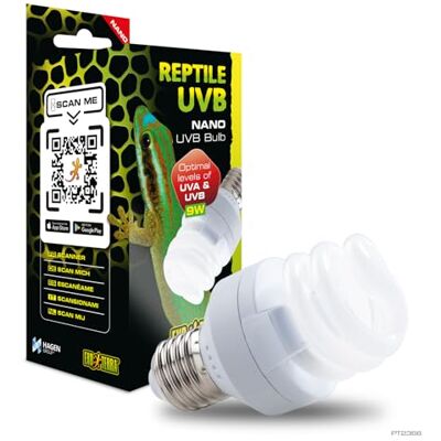Exo Terra Lampadina UVB Nano da 9 W Exo Terra Lampadina UVB Nano da 9 W
