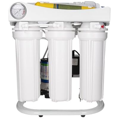 Aquavie Technologie OsmoFLOW su Piede Sistema di purificazione dell'acqua sotto il lavandino di Osmosi inversa con serbatoio Fino a 370 l/giorno Aquavie Technologie OsmoFLOW su Piede Sistema di purificazione dell'acqua sotto il lavandino di Osmosi inversa con serbatoio Fino a 370 l/giorno