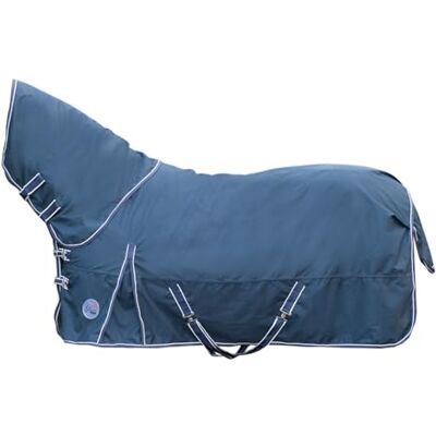 HKM Halifax Coperte per cavalli Rosso/Blu scuro 165 HKM Halifax Coperte per cavalli Rosso/Blu scuro 165