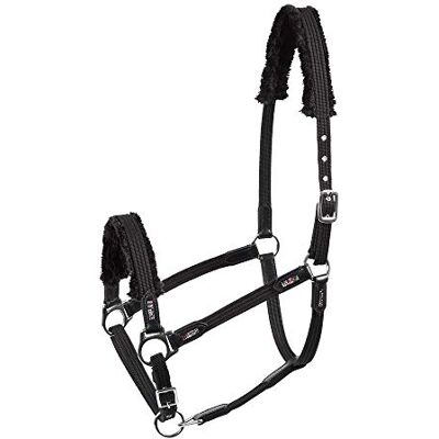 PFIFF Cavezza con strass per Cob, colore: Nero PFIFF Cavezza con strass per Cob, colore: Nero