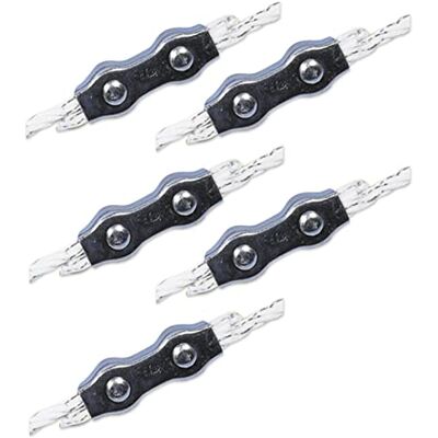 Kerbl 44535/056 Set di 5 connettori zincati per funi Ø 6-8 mm Kerbl 44535/056 Set di 5 connettori zincati per funi Ø 6-8 mm