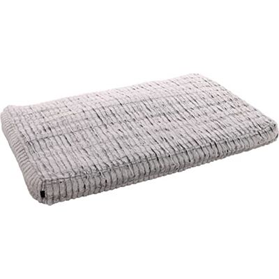 Letto per cani Flamingo Stella Dick Grigio/Bianco 100x65x10cm Letto per cani Flamingo Stella Dick Grigio/Bianco 100x65x10cm