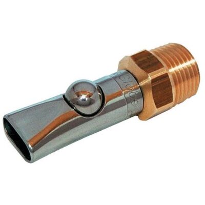 Kerbl Nipplo sferico, per suinetti fino a 30 kg, 1/2", alto, verp. Kerbl Nipplo sferico, per suinetti fino a 30 kg, 1/2", alto, verp.