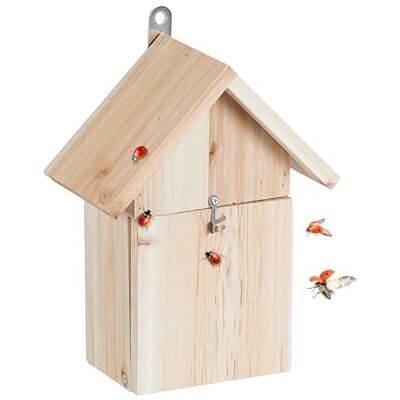 Relaxdays Casetta per insetti - 23x18x10 cm - Naturale Relaxdays Casetta per insetti - 23x18x10 cm - Naturale
